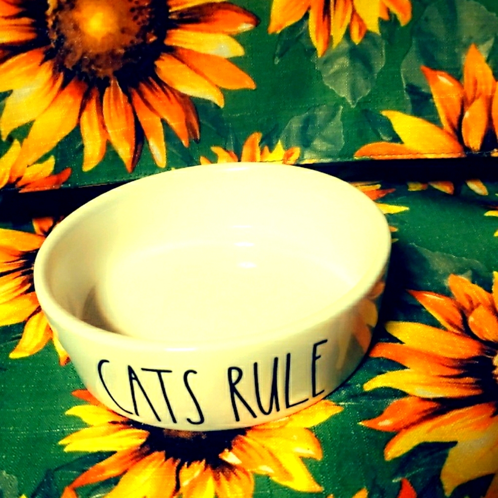 Rae dunn "Cats Rule"